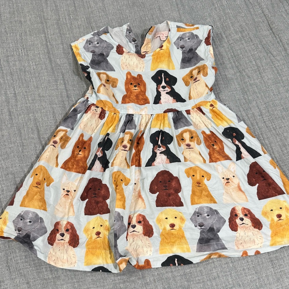 Pink Chicken Dog Dress